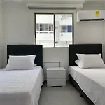 Hermoso Apartamento, con vista al mar, en Cartagena de Indias, dos cuartos